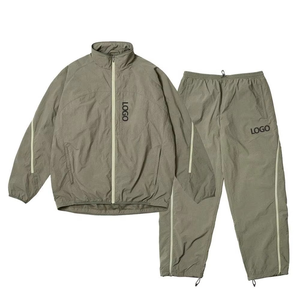 Custom Windbreaker Nylon Tracksuit for Men <b>Wind</b> <b>Breakers</b> Track Suits Unisex - Product Image 3