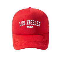 Casquettes de camionneur en mousse à 5 panneaux personnalisées, impression de logo, dos en maille, casquette de baseball, streetwear, branding de voyage, OEM, vente en gros, fabricant vietnamien