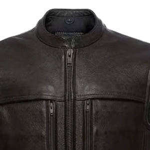 Chaleco de Cuero Casual de Diseño Personalizado de Alta Calidad para Hombre, Chaleco de Motocicleta con Múltiples Bolsillos para Invierno, Chaleco Personalizable - Product Image 5