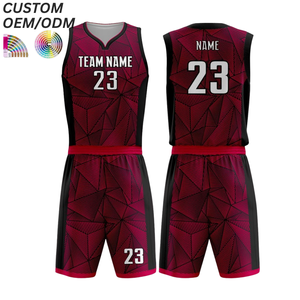 Maillot d'entraînement de basketball personnalisé, uniforme sportif d'équipe, OEM ODM, respirant, séchage rapide, support pour la vente en gros de vêtements - Product Image 4