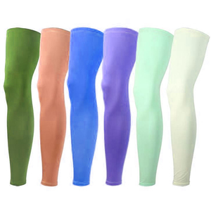 Fabricant de vêtements de sport compressifs athlétiques, manchons de jambe respirants, légers et performants pour le fitness - Product Image 5