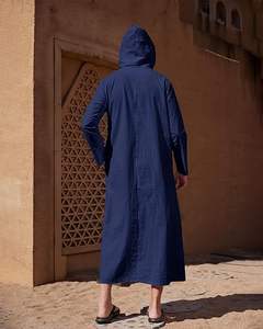 Ropa Musulmana Estilo Árabe Informal Talla Grande para Hombre Jubba Thobe Ligera Transpirable Nuevo Diseño Última Moda Thobes Jubbah - Product Image 4