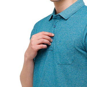 OEM polo simple avec logo brodé personnalisé très vendu 240 gsm polos légers en coton et polyester - Product Image 5