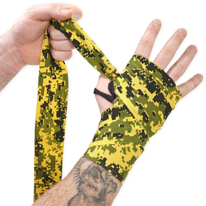 Bandages de boxe semi-élastiques personnalisés pour hommes et femmes, 3m, 4m, 5m, bandages de boxe, bandages de sport, bandages de kickboxing - Product Image 4