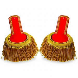 แผ่นป้ายประดับตกแต่งแบบแท่งสีแดงและสีทองแบบกำหนดได้เองแบบพรีเมียม - Product Image 5