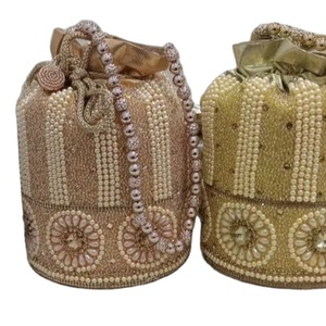 กระเป๋าคลัทช์สำหรับเจ้าสาวงานออกแบบทำมือสำหรับสุภาพสตรีกระเป๋าคลัทช์งานทำมือสุดพิเศษสำหรับงานแต่งงาน - Product Image 1