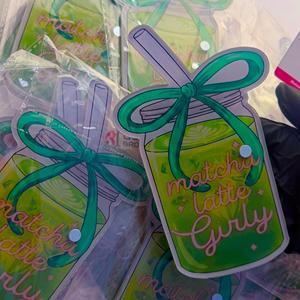 แผ่นอะคริลิคสำหรับต่อขนตาแบบกำหนดเองที่ทนทานและเป็นมิตรต่อสิ่งแวดล้อม รูปทรงแก้วกาแฟเย็น สำหรับแหนบต่อขนตาแบบมืออาชีพ - Product Image 4