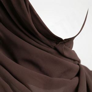 Hiyab de Color Personalizado, Nuevo Estilo, Vestido Musulmán para Mujer, Pañuelo para la Cabeza Completamente Cubierto, Suave, Premium y Elegante - Product Image 4