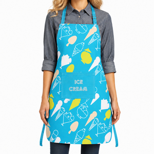 Delantales de cocina con estampado de colores hermosos, de primera calidad, nuevo diseño, delantal de cocina de algodón de fabricante indio. - Product Image 1