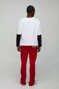 Pantalons de jogging pour hommes avec impression DTF de qualité supérieure, logo personnalisé, en molleton de coton, respirants, tissu de haute qualité, fabrication OEM et ODM - Product Image 6