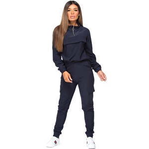 Ensemble de survêtement pour femmes, motif vintage, extensible dans 4 directions, spandex, polyester, vêtements de sport respirants, tenue de fitness - Product Image 3