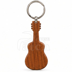 Natural Wood <b>Keychain</b> <b>Personalized</b> Custom Wooden Key Ring Lightweight Durable Design For Gifts Bags Backpacks And Daily Use - Product Image 3