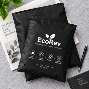 ถุงซิป EcoRev รุ่น ECO96 ผลิตจากวัสดุ BOPP เคลือบ PE รีไซเคิลได้ เกรดสำหรับอาหาร ใช้ซ้ำได้ เป็นมิตรต่อสิ่งแวดล้อม สำหรับการจัดส่ง - Product Image 2