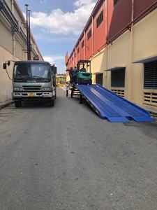 Solution sûre 10 tonnes avec rampe de chariot élévateur Vramp-10T-G rampe de chargement mobile pratique combinée avec le plancher du conteneur Garantie 1 an - Product Image 6