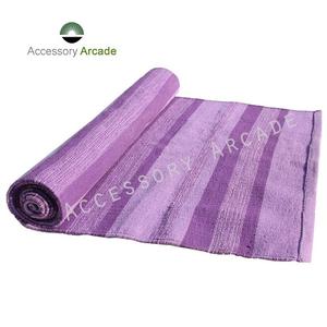 Alfombra de yoga tejida de algodón multicolor al por mayor para ejercicio |   OEM, alta calidad |   Marca privada India - Product Image 2
