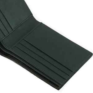 Portefeuille en cuir véritable noir de luxe fait main pour homme, portefeuille fin - Product Image 2