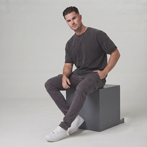 Camiseta Oversize para Hombre Personalizada, Estilo Urbano, con Lavado Ácido y Efecto Vintage, 100% Algodón - Product Image 5
