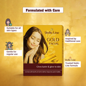 Kit Facial Gold Ojas de Calidad de Exportación para Aclarar la Piel y Obtener un Brillo Instantáneo, Cuidado Profesional de la Piel a un Precio Accesible - Product Image 5