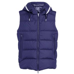 Wholesale Hooded <b>Vest</b> Private Label <b>Men</b> Hooded Puffer <b>Vest</b> Water Resistant <b>Vest</b> <b>for</b> US Brands Low MOQ - Product Image 4