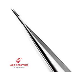 Porte-aiguilles microchirurgical Jacobson en carbure de tungstène, manche rond en acier inoxydable, instrument microchirurgical à mors TC - Product Image 2