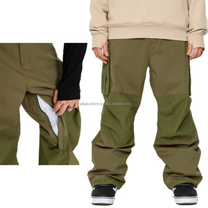 Pantalons de neige d'hiver unisexes personnalisables, durables, imperméables, coupe-vent, respirants, chauffants, pour adultes, softshell - Product Image 5