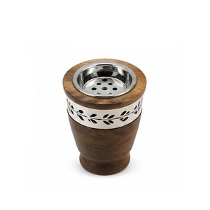 New Arrival Hand-Made wood Incense <b>Burner</b> with Copper Top Aromatic Diffuser <b>for</b> Home Decor - Product Image 6