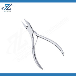 Wide Jaw Cuticle Nipper Stainless Steel Manicure <b>Set</b> Curved Blade Toenail Ingrown Cutter Professional Nail Care <b>Tool</b> Kit - Product Image 3