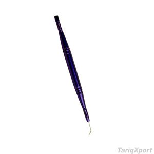 Prix d'usine Outil professionnel de rehaussement de cils en acier inoxydable léger, logo personnalisé, poignée confortable, rainures à aiguille dentelée - Product Image 3