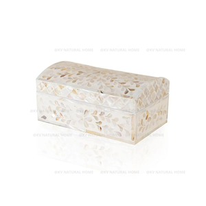 Modern Magnetic <b>Box</b> Wholesale Custom OEM ODM Luxury Mother of Pearl <b>Plain</b> Engraved Snap Oval Wooden Jewelry <b>Gift</b> Storage <b>Box</b> - Product Image 3