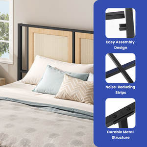 Meubles de chambre à coucher Lit plateforme confortable - Product Image 5