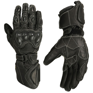 Leather Full Finger Motorbike <b>Gloves</b> with <b>Touch</b> screen In Low Price Anti-Slip Comfortable Hot Selling - Product Image 1