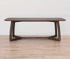 โต๊ะอาหารดีไซน์ทันสมัย Flavio ทำจากไม้สักแท้คุณภาพสูงสำหรับใช้ในห้องรับประทานอาหาร - Product Image 3