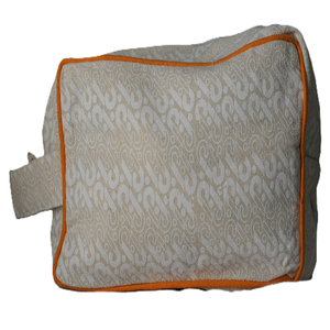 Bolsa de Lona de Algodón Ecológica para Cosméticos y Lápices, con Logotipo Personalizado, Cierre de Cremallera, 4x3 Pulgadas, Embalaje de Regalo Blanco - Product Image 1