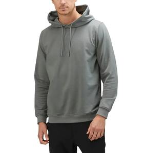 OEM ODM personalizado Unisex Sudadera con capucha a prueba de viento sólido liso orgánico Negro hombres mujeres de alta calidad - Product Image 3
