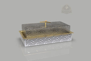 Dôme à gâteau de luxe Émirats arabes unis, présentoir à desserts Ramadan Dubaï, présentoir à douceurs Aïd Arabie Saoudite, présentoir à gâteaux haut de gamme Qatar, dessert royal - Product Image 5