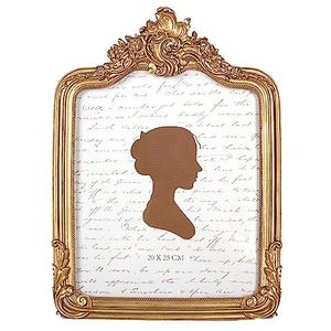 Classic Vintage <b>Gold</b> Oval Photo <b>Frame</b> Decorative Picture <b>Frame</b> for Tabletop Wall Mount Elegant Home Hotel Restaurant Decoration - Product Image 6