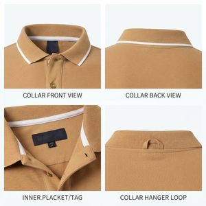 Camisas Polo Personalizadas de Última Moda, Casuales, Lisas, de Manga Corta para Hombre, 100% Algodón, de Alta Calidad, Precio Económico al por Mayor - Product Image 3