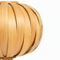 Handcrafted Bamboo Lantern Table Lamp With Natural <b>Branch</b> Stand Eco Friendly Tropical Desk <b>Light</b> For Modern Home Luxury Boutique - Product Image 4