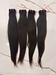 Paquetes de Cabello Humano 100% Virgen Liso y Sedoso |   Extensiones de Cabello Remy Negro Natural |   Proveedor Mayorista - Product Image 6