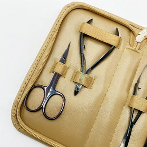 Kit d'outils de manucure et pédicure en acier inoxydable – Repousse-cuticules, coupe-ongles et ciseaux à ressort – Conception durable et portable - Product Image 2