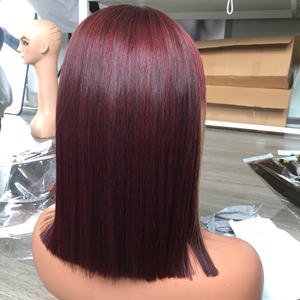 ผมต่อจากเวียดนามบริสุทธิ์100% คุณภาพสูงสีปานเบอร์กันดี - Product Image 2