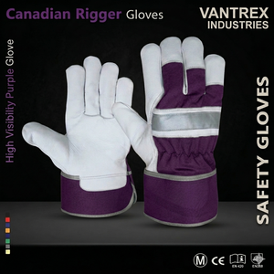 Custom Safety 707 Goat Leather <b>Working</b> <b>Gloves</b> with Touchscreen & <b>Thermal</b> Breathable Design for Ski Sports Outdoor Winter Use Can - Product Image 4