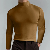 Chemises à manches longues pour hommes, chemises de travail formelles, chemises habillées 100% coton, chemise personnalisée pour hommes, nouvelle arrivée, haut à manches longues