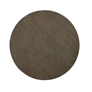 Rustic Grey <b>Solid</b> <b>Wood</b> Round Dining <b>Table</b> with Shelf 1pc Furniture for Dining Room - Product Image 2