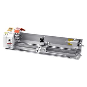 Tornio di Precisione in Metallo Senza Spazzole 1250W, 8.7 X 39 Pollici, Alimentazione Automatica, 0-2500 RPM, Utensile per Taglio e Formatura Variabile - Product Image 1