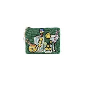 Luxury Beaded Embroidery Coin Purse Colorful <b>Seed</b> Beads Bag Fashion <b>Seed</b> Beads Coin Pouch Handmade Embroidered Wallet - Product Image 3