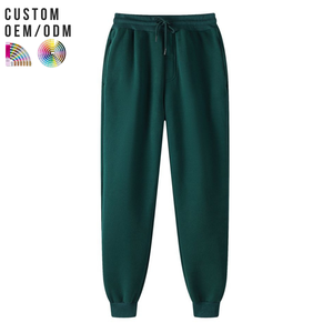 กางเกงลำลองผู้ชายผ้าฝ้าย เอวยางยืด น้ำหนักเบา เป็นมิตรกับสิ่งแวดล้อม กันน้ำ สวมใส่สบาย ใช้ได้ทุกวัน ระบายอากาศดี รับทำโลโก้ตามสั่ง OEM - Product Image 1