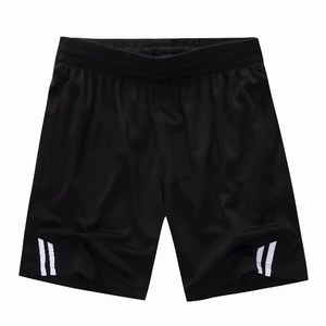 Pantalones Cortos de Fútbol Personalizados al por Mayor Directamente de Fábrica, Pantalones de Jersey de Fútbol con Franjas e Impresión - Product Image 6