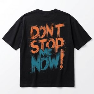 เสื้อยืดโอเวอร์ไซส์ทรงหลวมไหล่ตกสำหรับผู้ชาย สไตล์สตรีทแวร์ ผ้าฝ้าย 100% เนื้อหนา รับสกรีนโลโก้ สั่งซื้อจำนวนมากได้ รุ่นคลาสสิก - Product Image 2