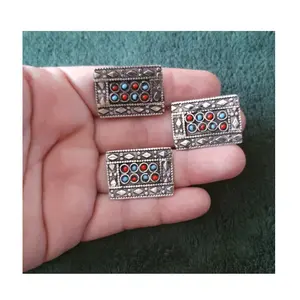 Fine Quality Tribal Kuchi Boho German Silver Adjustable Rings In Reasonable Price